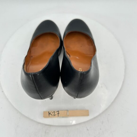Gucci Women Size EU 38.5 US 8.5 Black Leather Platform Pump Heel Shoes - Picture 10 of 12